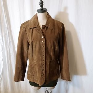 Vintage leather Christopher & Banks Jacket